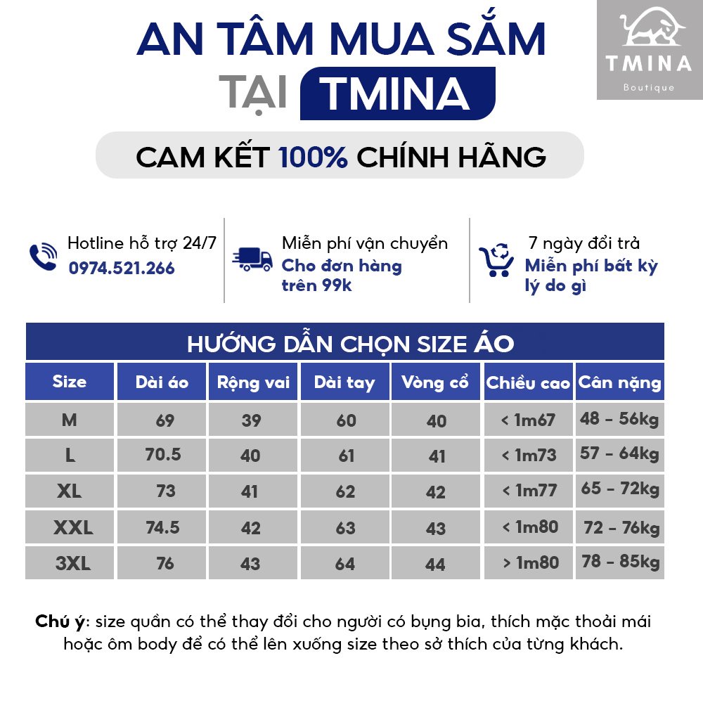 Áo sơ mi nam họa tiết dài tay TMINA chất vải lụa không nhăn cao cấp phong cách trẻ trung, hiện đại - SMD01 | BigBuy360 - bigbuy360.vn