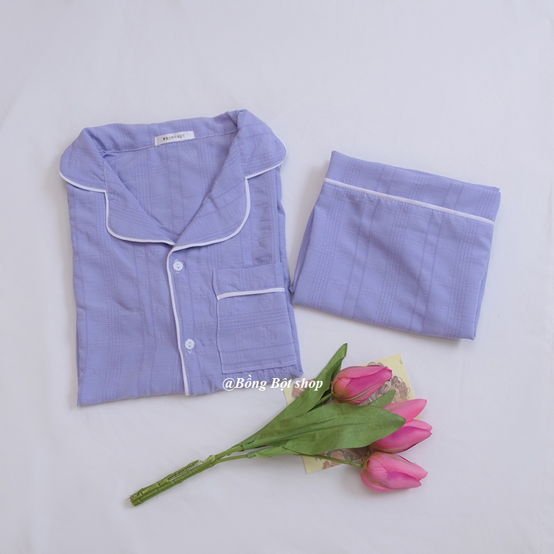 BỘ ĐỒ NGỦ MẶC NHÀ VẢI MỀM RAINBOW MÀU SẮC HOT HÈ 2022