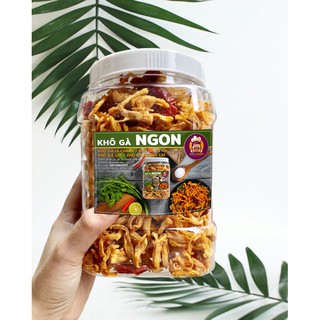 Khô Gà ỚT HIỂM Ngon Loại 1- Hương vị độc quyền nhà làm- HŨ 500g