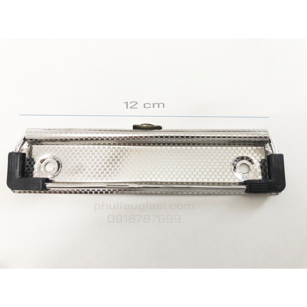 Kẹp Trình Ký Có Vân Caro Cao Cấp 12cm