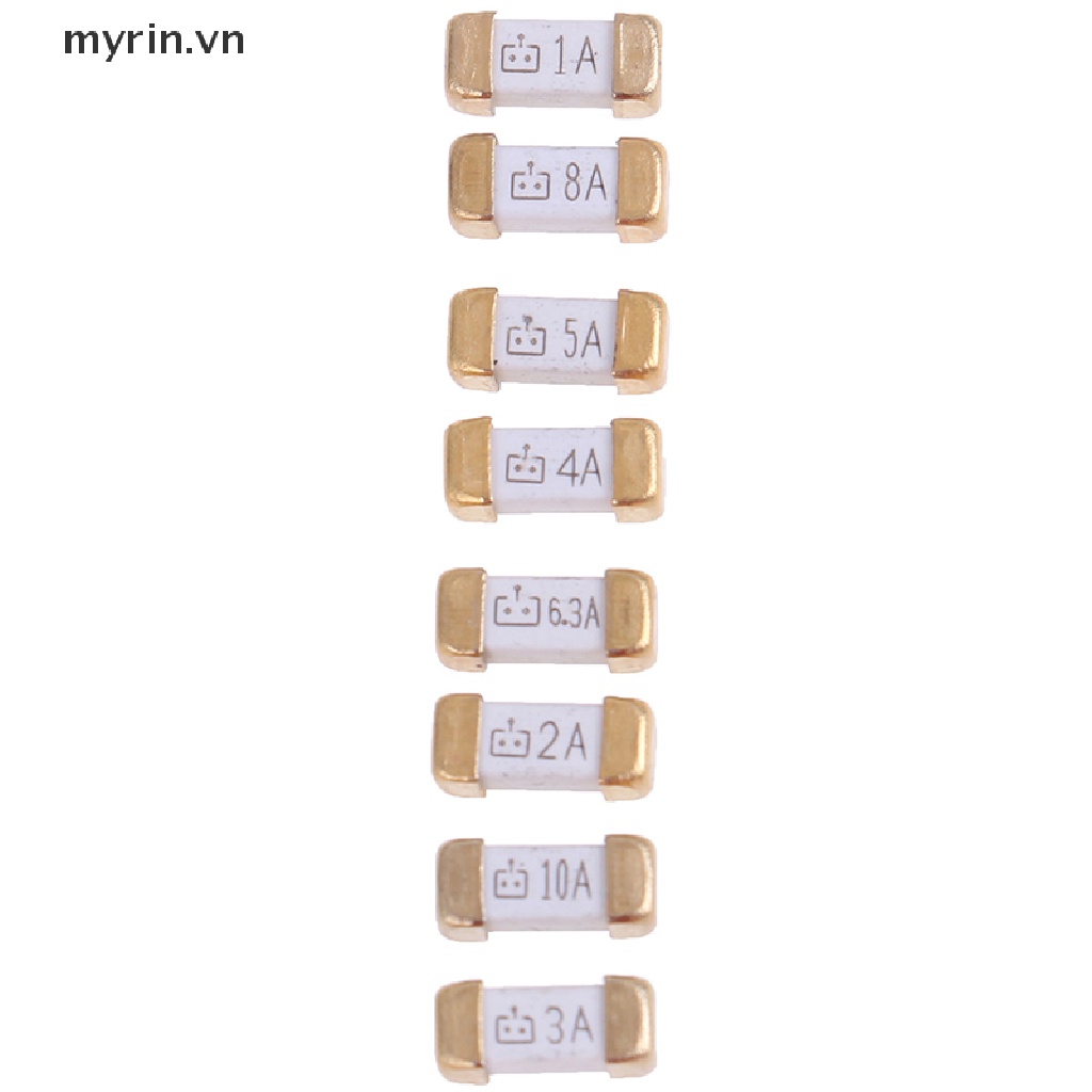 Set 10 Cầu Chì Siêu Nhanh 1808 125v 0451 SMD 1a Đến 10A Chuyên Dụng