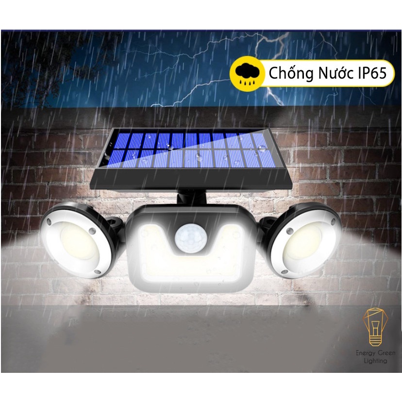 Pha Led Năng Lượng Mặt Trời 3 Chiều Energy Green Lighting NF-866 (100 Mắt LED COB) - TY05106 (78 Mắt LED Hạt)