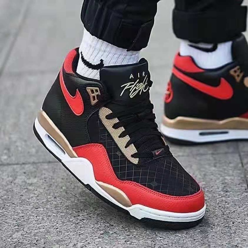 Giày chính hãng Nike Flight Legacy Black Red Gold DD8493-091