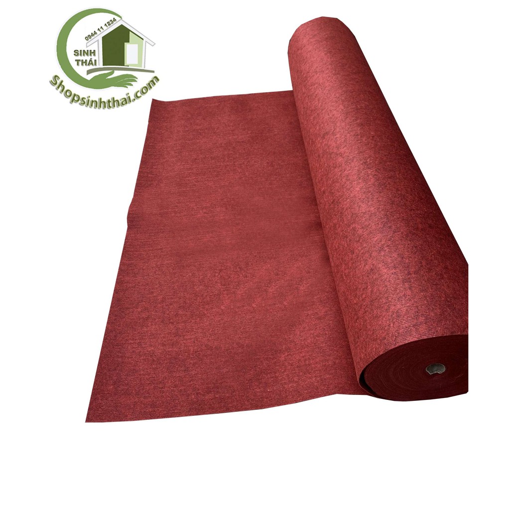 Thảm nỉ trải sàn màu xám, đen, đỏ, xanh, trắng - 1m²