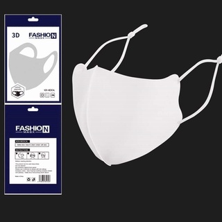 Khẩu trang (K10) vải su poly CÓ THỂ ĐIỀU CHỈNH DÂY ( giặt được )