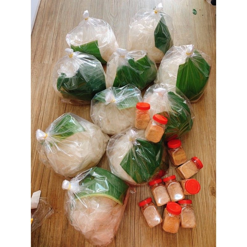 1KG BÁNH TRÁNG RÌA PHƠI SƯƠNG TẶNG KÈM MUỐI