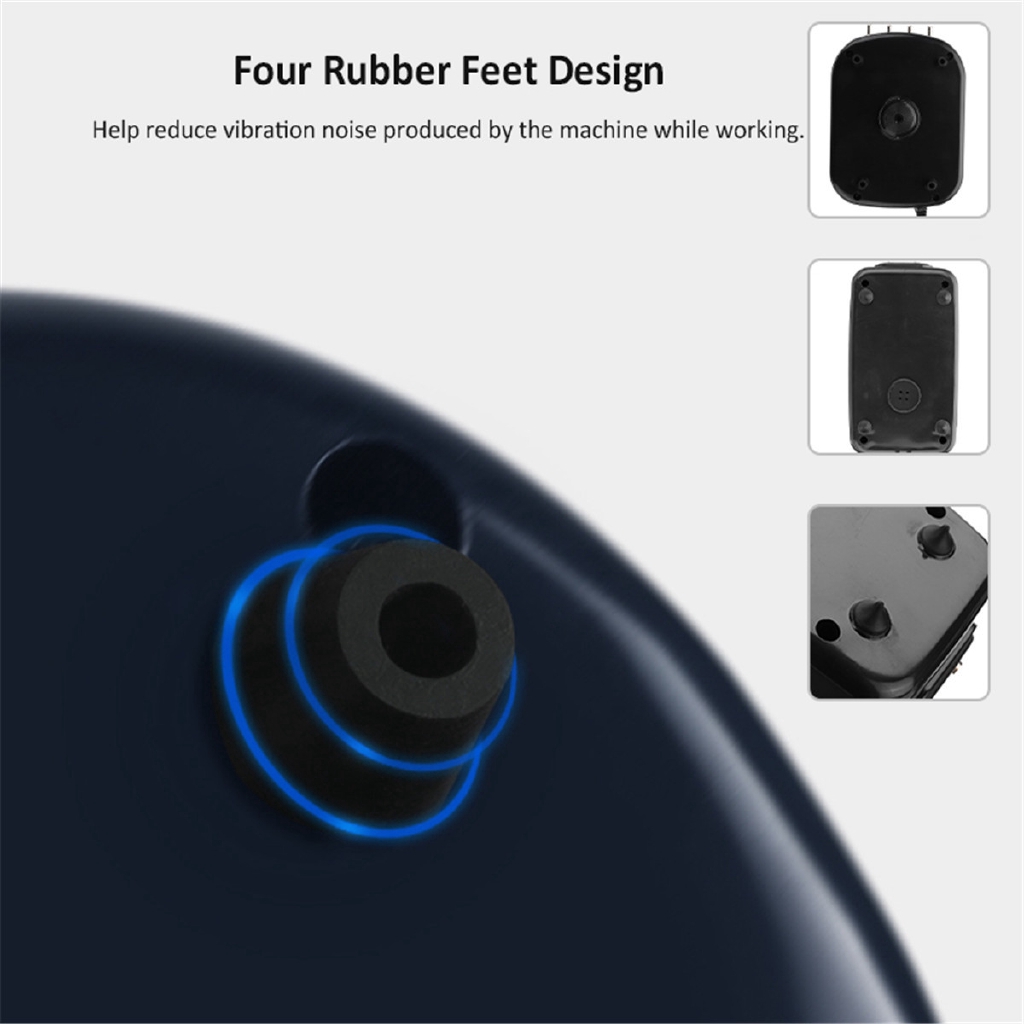 Super silent aquarium air pump Adjust large amount of air 2/4 Holes Aquarium Increase air pump Air compressor accessories