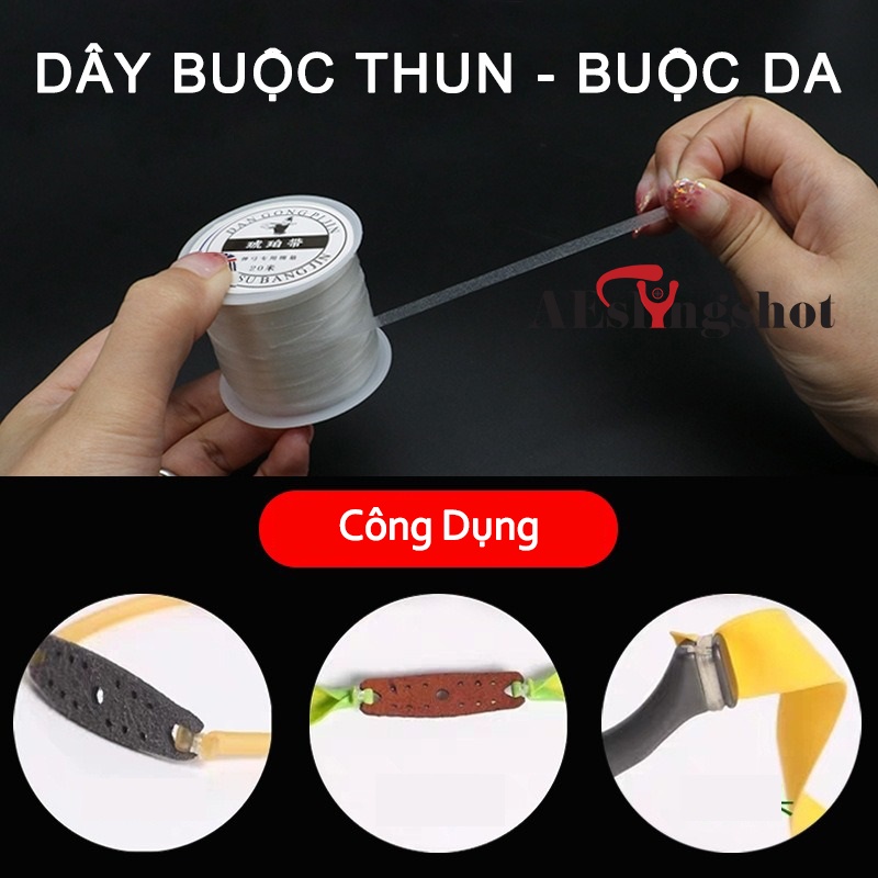 CUỘN DÂY BUỘC THUN CHO NÁ CAO SU LOẠI CAO CẤP BỀN CHẮC LÂU DÀI