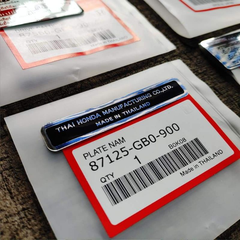 Tem thông số Zin Dream Thái giá  7 món