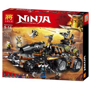 FREESHIP ĐƠN 99K_Lắp ráp lego ninjago movie 31153 - Pháo đài di động 1179 miếng