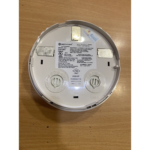 Đầu dò báo khói địa chỉ không gồm đế NOTIFIER FSP-851
