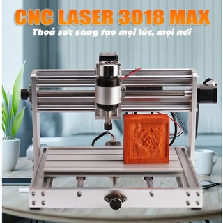 Máy khắc CNC Laser mini 3018 Max | Chính hãng x chất lượng + Hướng dẫn sử dụng