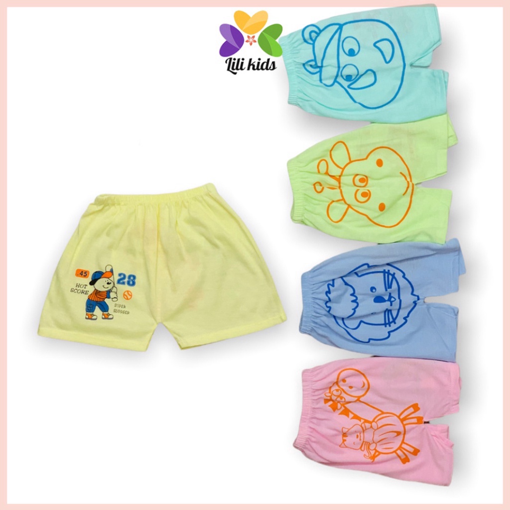 Quần Chục Đùi LILIKIDS Quần Cotton Carter Cộc Mùa Hè Cho Bé Trai Bé Gái QC16