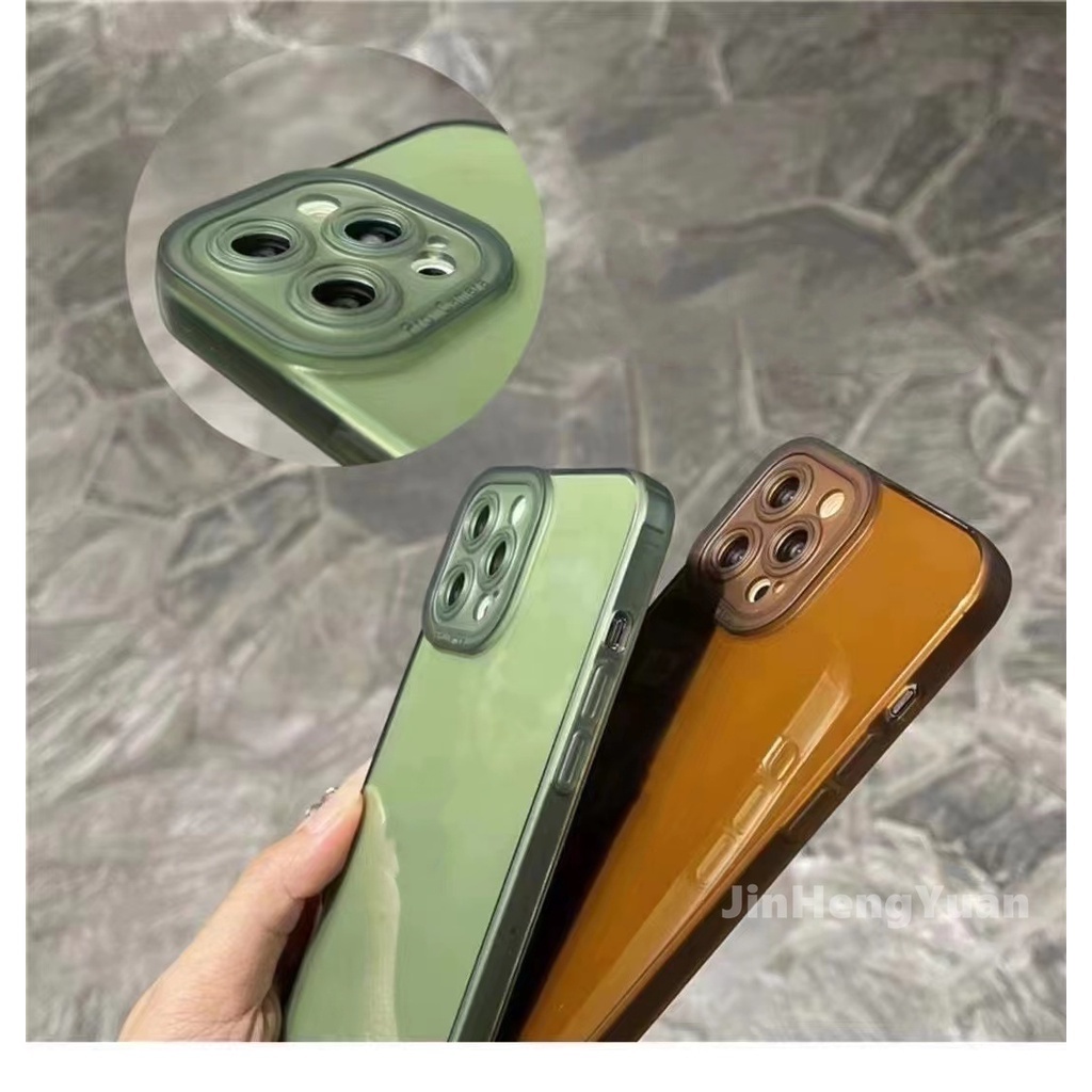 Ốp điện thoại silicon mềm màu trơn chống sốc thích hợp cho IPhone 13 12 11 PRO MAX 6 7 8 Plus SE 2020 XR X XS MAX