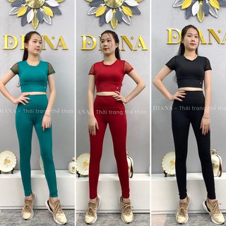 ✅🎯 MẶC LÀ ĐẸP - Ảnh THẬT 100% 🎯✅ Bộ tập GYM nữ đa năng - Yoga nữ - Set tập dài cộc tay lưới KIỂU DÁNG MỚI