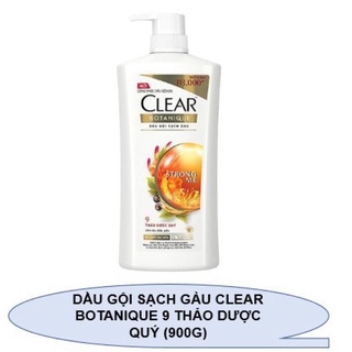 Dầu gội đầu clear thảo dược chai 900gr