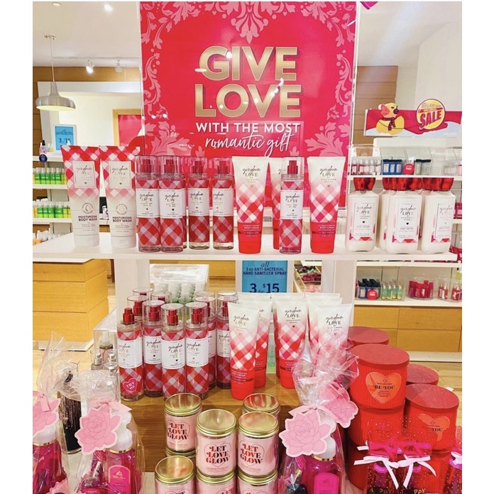 GINGHAM LOVE - Body Mist Xịt Thơm Toàn Thân Bath &amp; Body Works USA