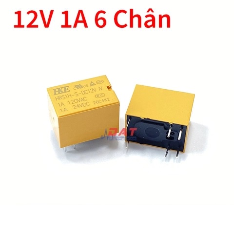 Relay 12V 1A 6 Chân HRS1H-S-DC12V-N