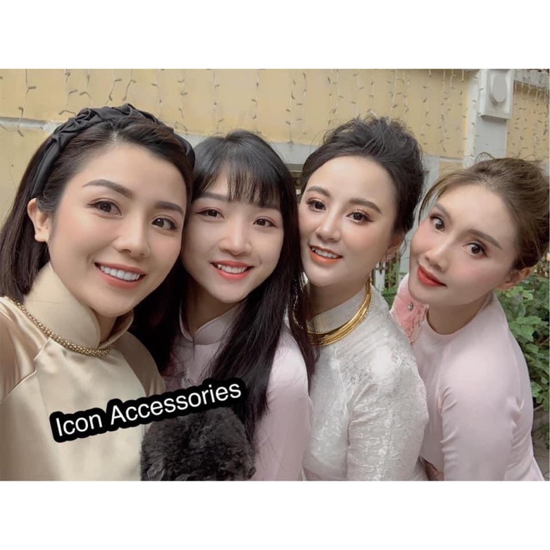 Bờm vấn nhung xinh / Băng đô vấn nhung xinh đẹp , phụ kiện tóc nữ Cao cấp trẻ trung , năng động - Hari Korea Accessories