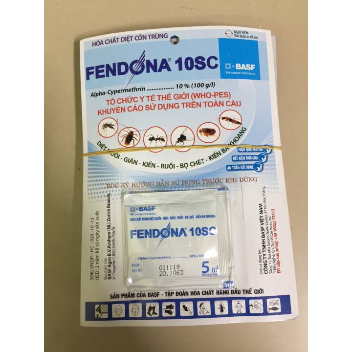 THUỐC DIỆT KIẾN FENDONA 10 SC