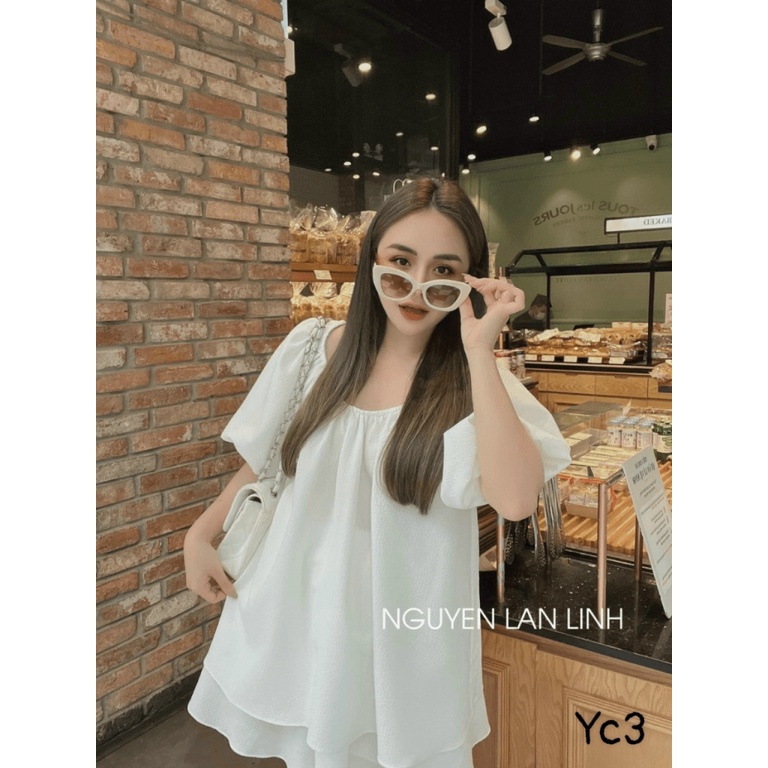 (MẪU MỚI) SÉT QUẦN GIẢ VÁY XỐP GẠO DÁNG RỘNG CỰC HOT CHE BỤNG SIÊU YÊU PU HHP FASHION