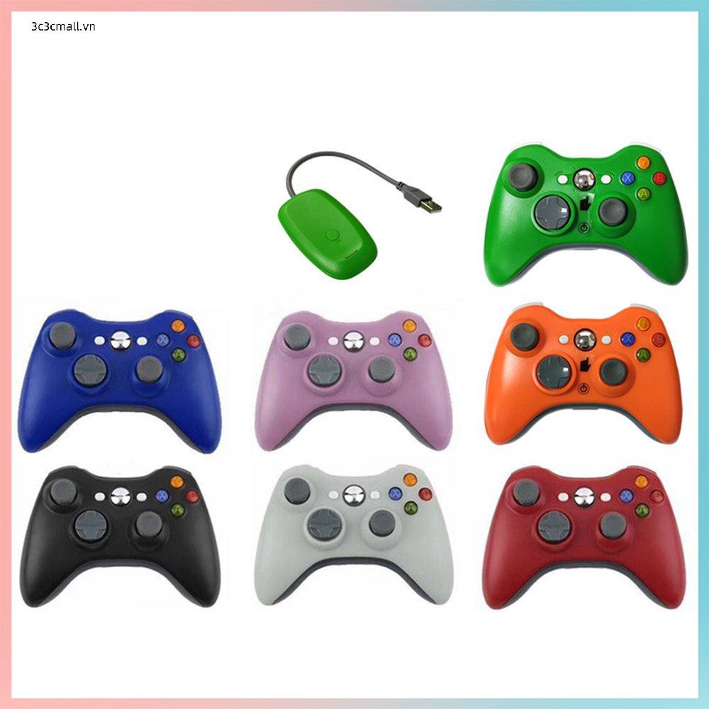 ✨chất lượng cao✨For Xbox 360 2.4g Wireless Gamepad With Receiver Pc Computer Notebook Precise