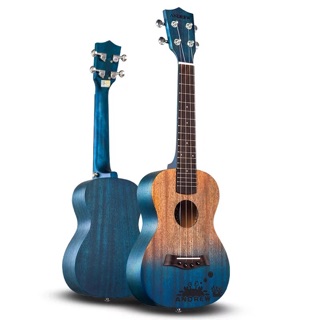 Ukulele ombre Andrew mẫu mới size 23