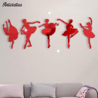 Decal dán tường hình vũ công múa ba lê