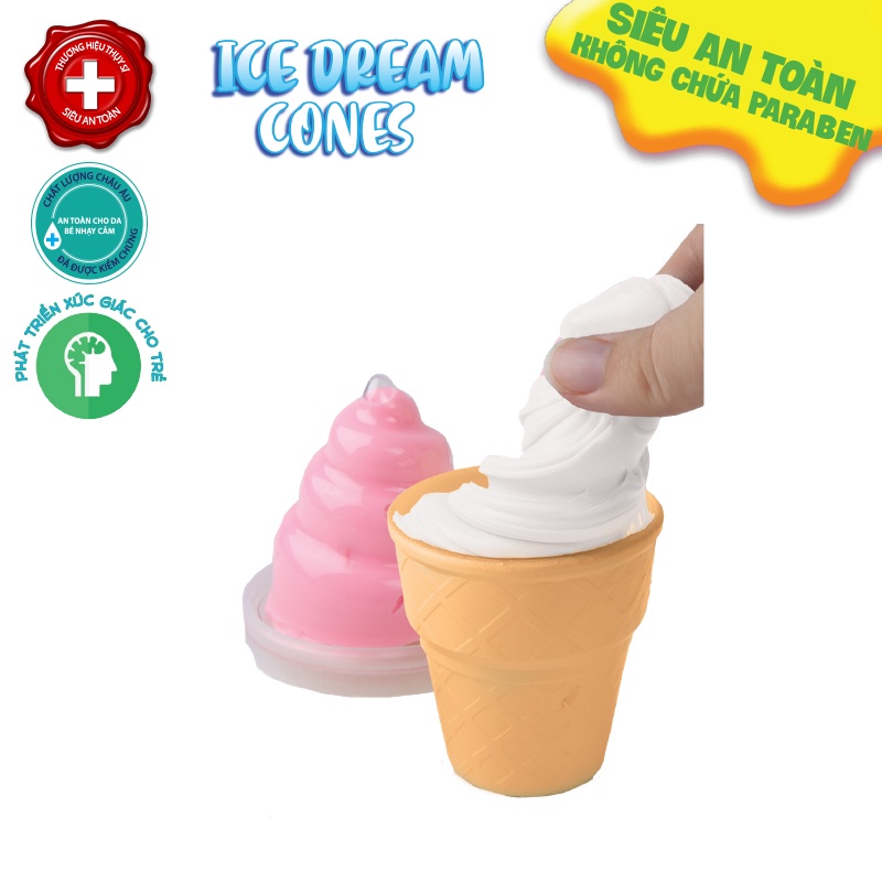 Đồ Chơi SLIMY Kem Ốc Quế Ngọt Ngào_Kỳ Lân UNICORN/33919