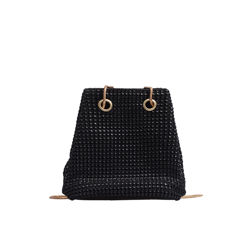 Túi Đeo Chéo Hình Xô Đính Đá Lấp Lánh Phong Cách Hàn Quốc Thời Trang Xuân Hè 2022 Cho Nữ