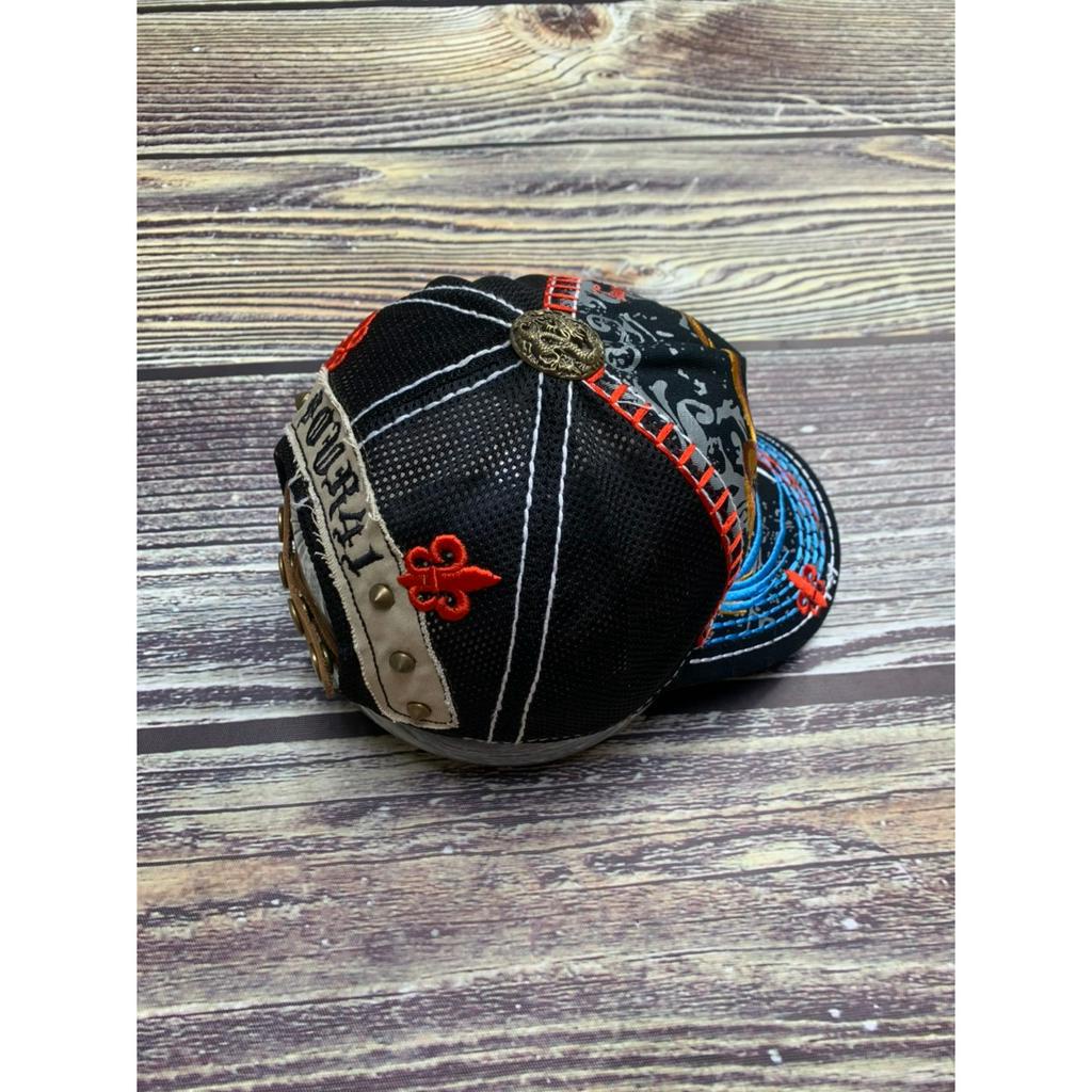 Nón ông địa Mũ four 441 thêu gà song chiến kê cực chất