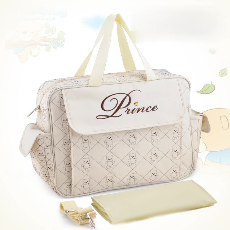 Túi xách messenger Seagloca đựng tã đa năng chống nước 600D cho các bà mẹ