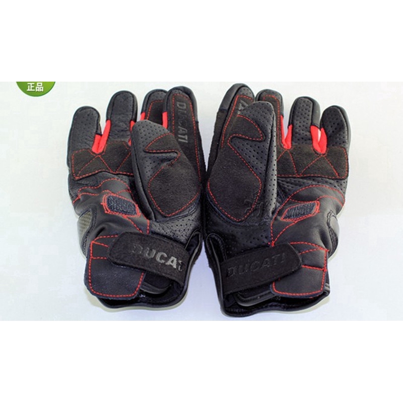 Găng tay da thật Ducati challenge