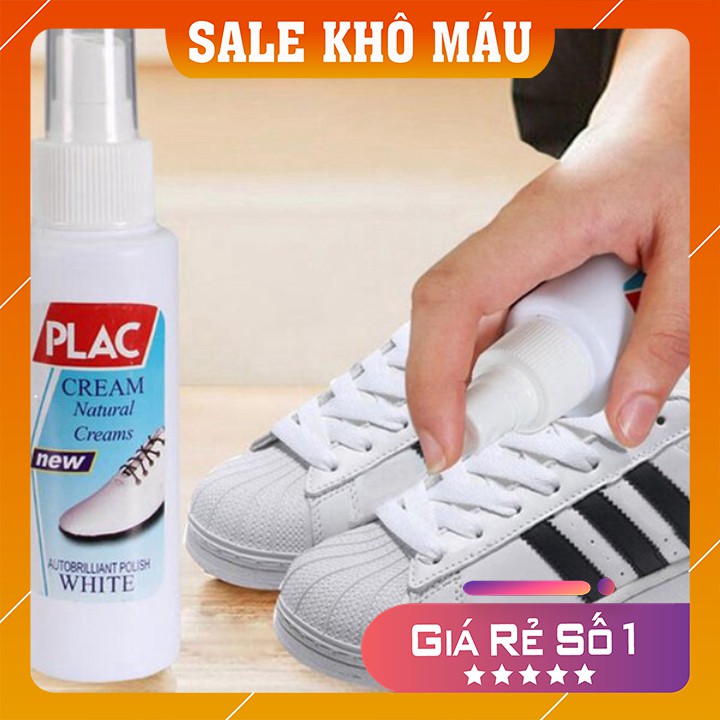 Dung dịch vệ sinh giày 💕FREESHIP💕 Nước vệ sinh giày, nước lau giày Flac đánh bay vết bẩn mà không cần giặt