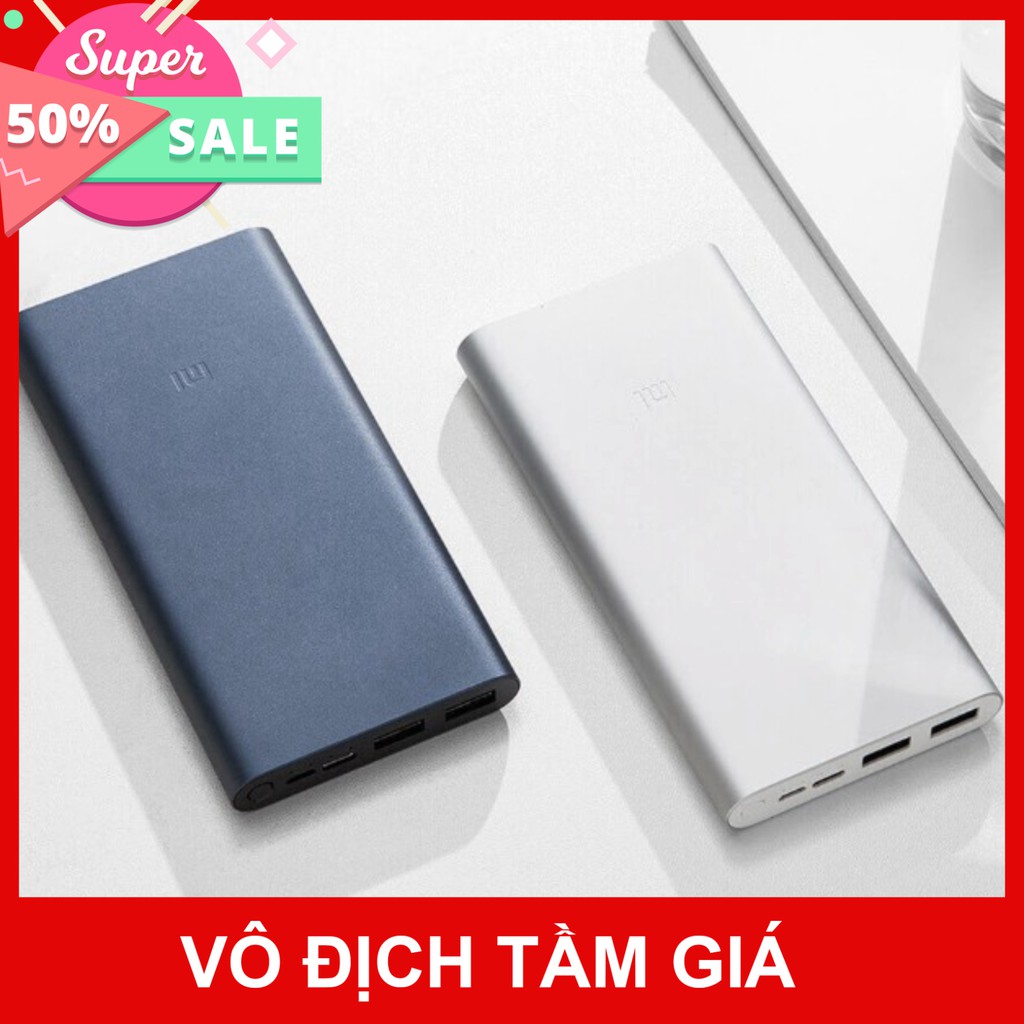 🏵️ [Bán chạy nhất] Sạc dự phòng Xiao_Mi 10000mAh Gen 3 Bản Sạc Nhanh 2020 - Bảo hành 06 tháng tại SHOP lỗi 1 đổi 1 🏵️