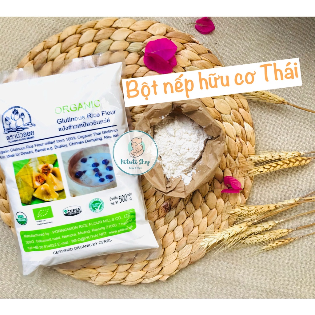 Các loại bột hữu cơ và nguyên liệu hữu cơ làm bánh cho bé ăn dặm - Bituti Shop