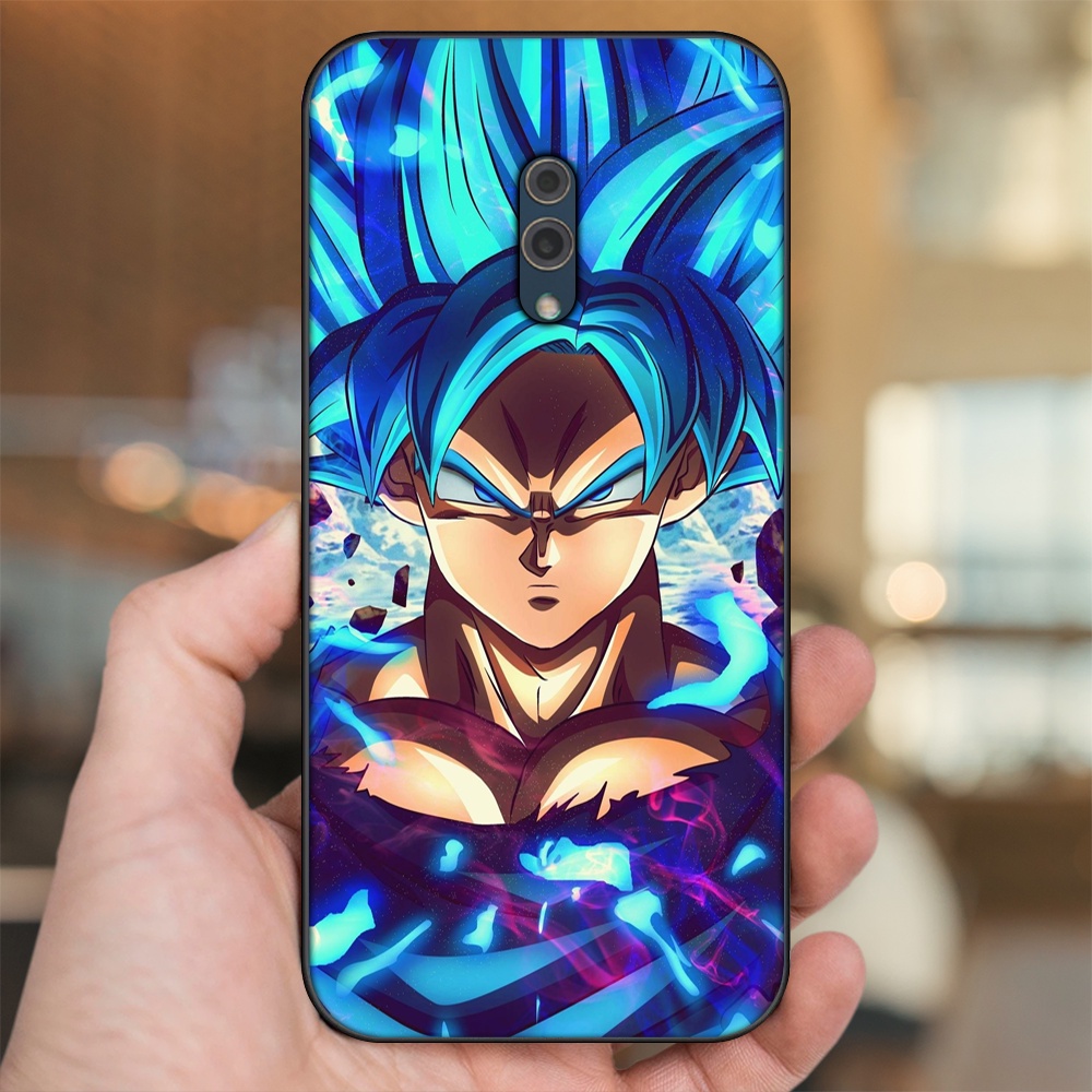 Ốp lưng Oppo K3 viền đen in hình Goku Dragon Ball