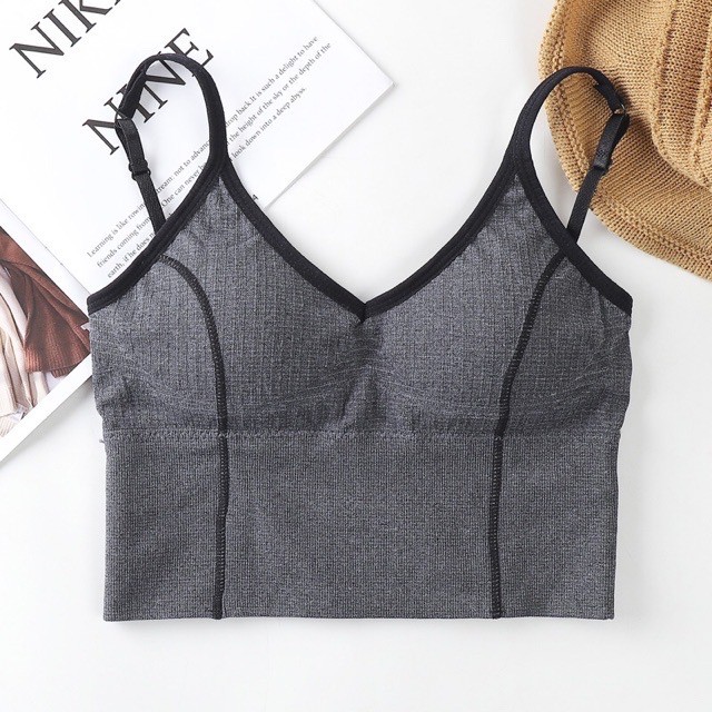 Áo Bra Gym/Yoga Dáng Thể Thao Lưng Chữ U Crotop 550