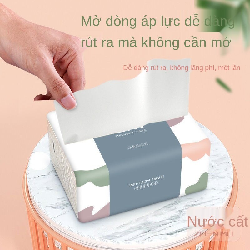 Khăn giấy rút vệ sinh gia dụng 6/10/24/30 gói tùy chọn