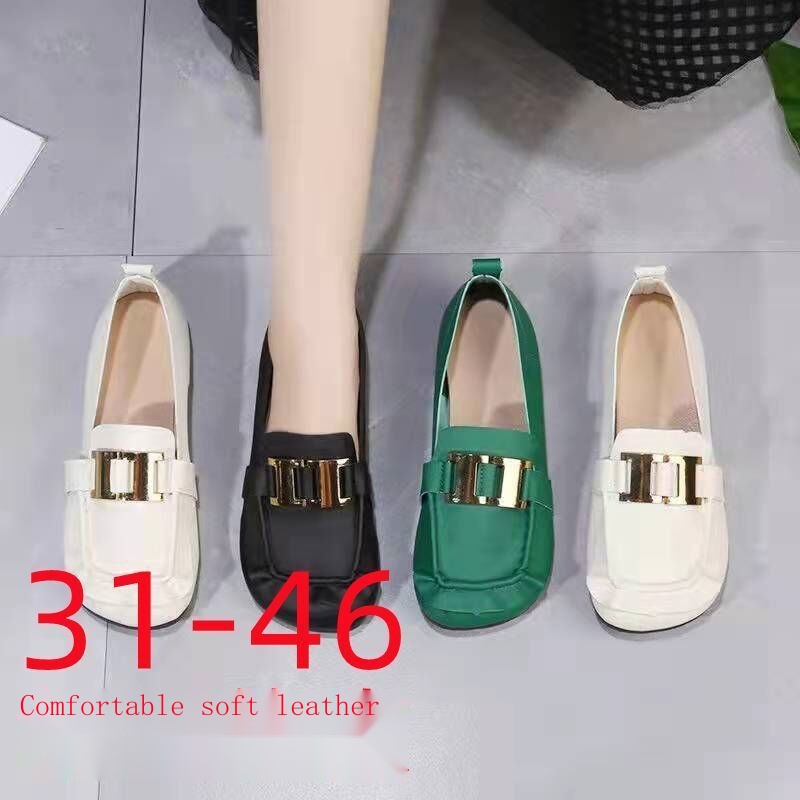 Giày Lười Da Phong Cách Anh Quốc Size Lớn 31-46 41