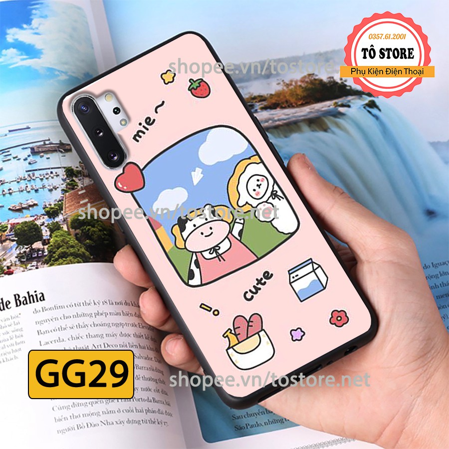 Samsung Note 10 - Samsung Note 10 Plus - Ốp lưng điện thoại Samsung in hình hoạt hình đáng yêu, cute.