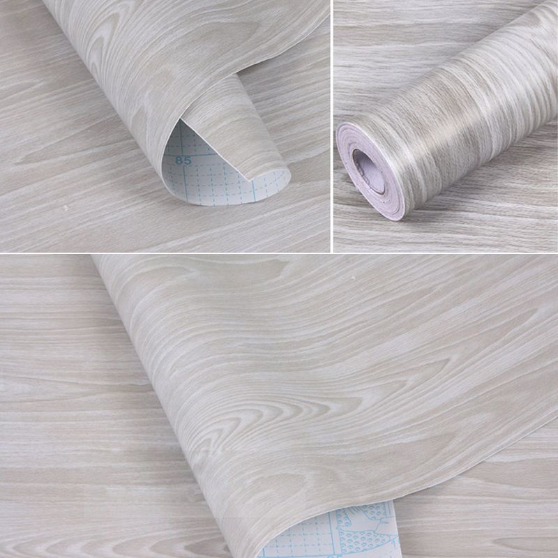 Giấy Dán Tường Tự Dính Họa Tiết Vân Gỗ Trang Trí Nội Thất
