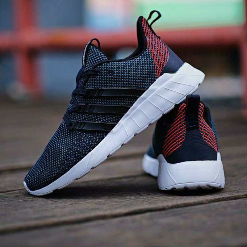 Giày Adidas QUESTAR FLOW NAVY chính hãng màu đỏ