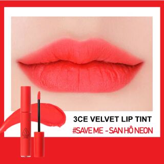 ( HÀNG CHÍNH HÃNG) SON 3CE VELVET LIPTINT HÀN QUỐC