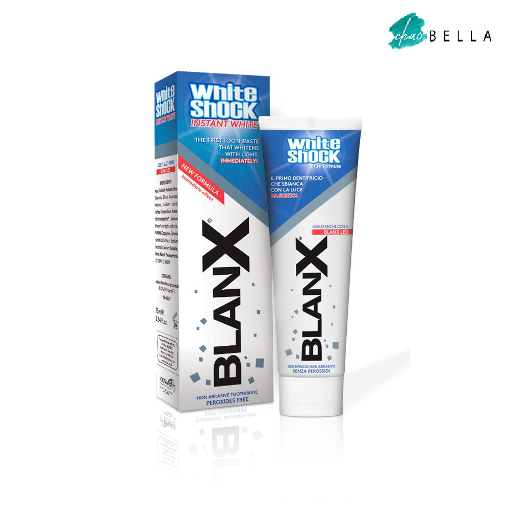 Kem Đánh Răng BLANX WHITE SHOCK 75ml