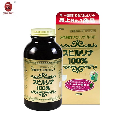 Japan algae- tảo xoắn spirulina 2200 viên - ảnh sản phẩm 1