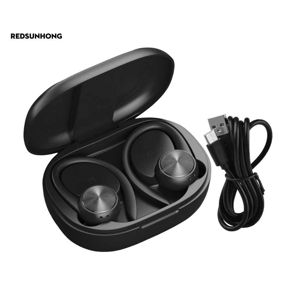 Tai Nghe Không Dây RSH.z Bluetooth 5.0 Âm Thanh Siêu Trầm Có Móc Vành Tai R200