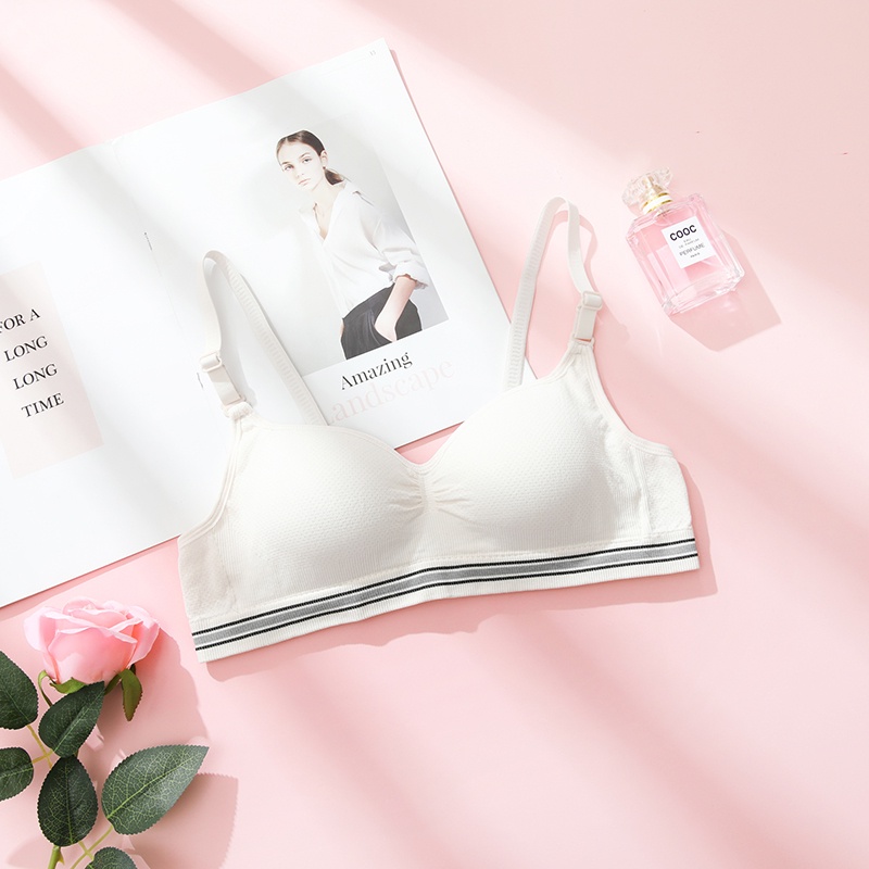 Áo Bralette không gọng đệm mỏng NuciFera chất cotton mát phom ôm ngực đep AL28