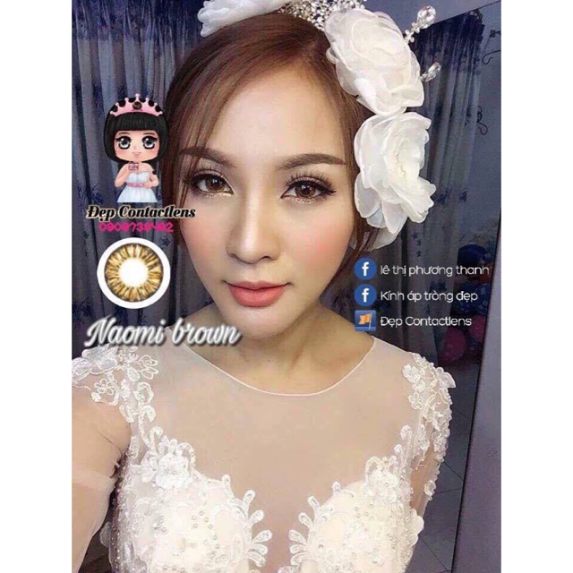 Vassen lens Naomi brown (Nâu)