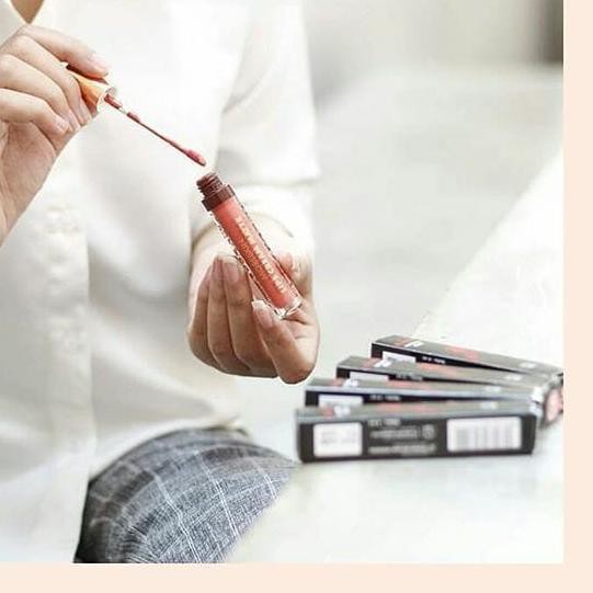 (hàng Mới Về) Son Môi Dạng Kem Màu Lì Thương Hiệu Moreskin